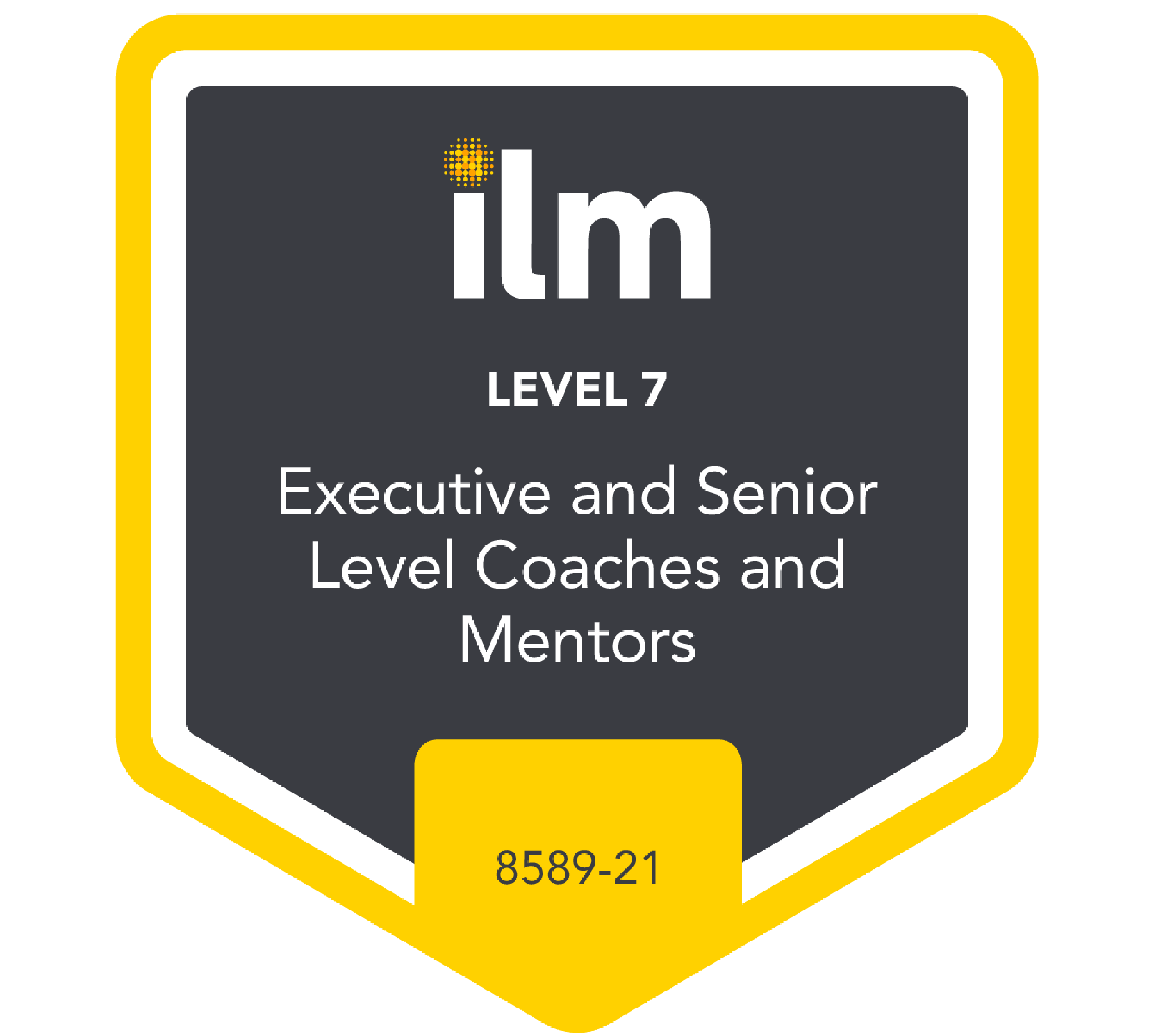 City & Guilds ILM Level 7 Executive and Senior Level Coaches and Mentors badge